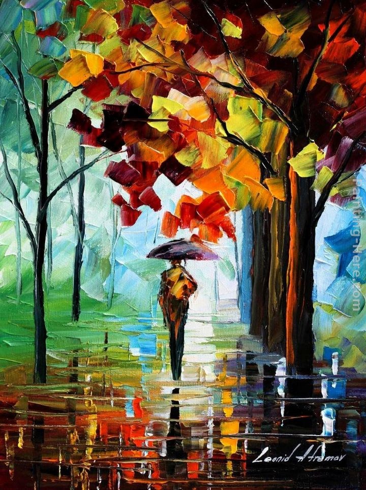 Leonid Afremov MORNING RAIN